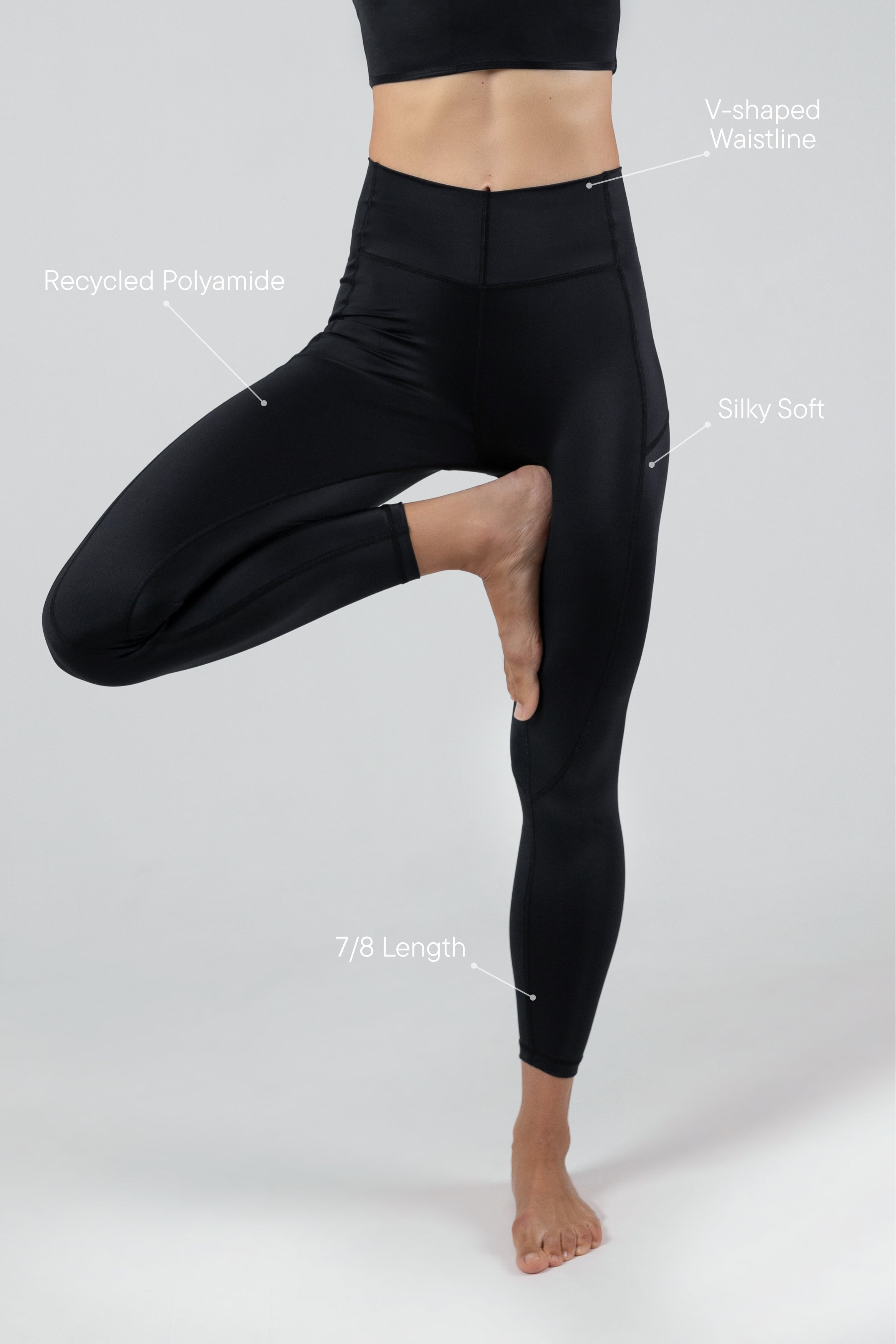 Sculpted V-Waist Legging